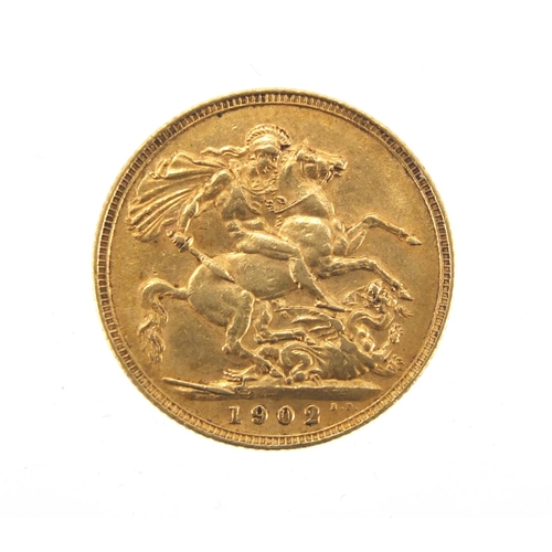 2593 - Edward VII 1902 gold sovereign