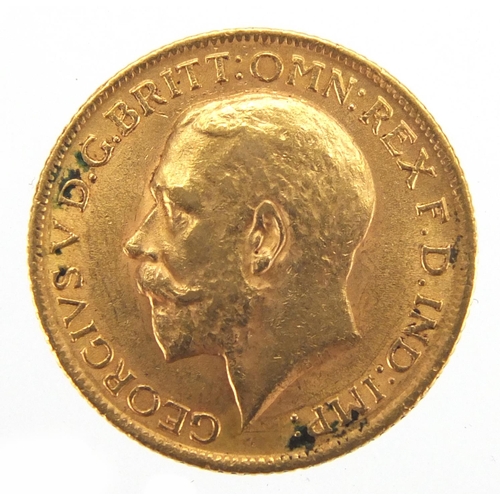 2595 - George V 1912 gold sovereign