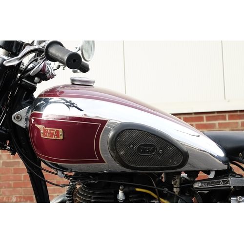 2001 - 1951 BSA B33 500cc motorbike, 41097 recorded miles, registeration OKE 352, three recorded previous o... 