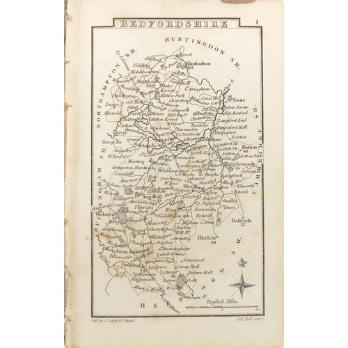 144 - Leigh's Road book of England and Wales, third edition published London printed for Samuel Leigh 1831