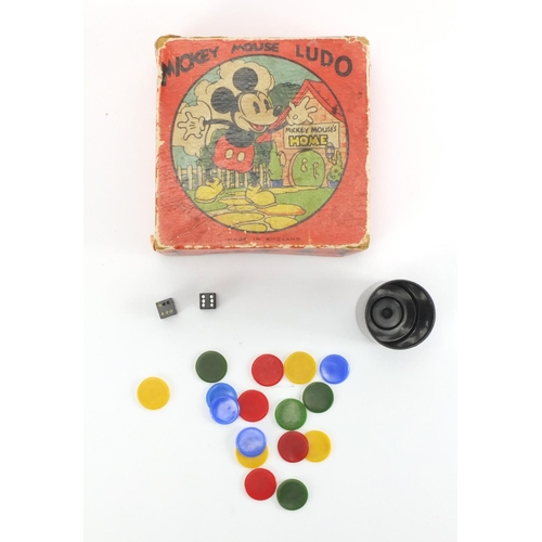 189 - Vintage Mickey Mouse Ludo board game