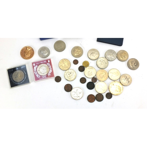 627 - British coinage including commemorative crowns