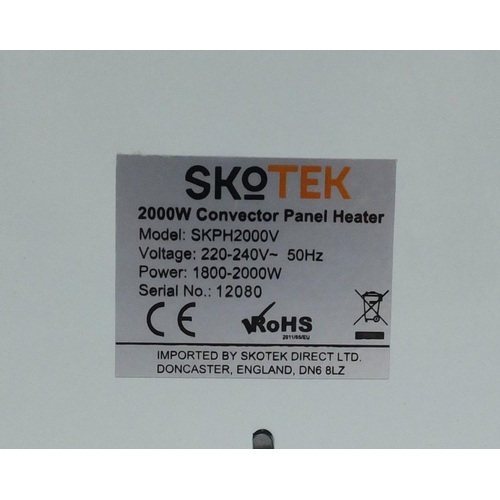 87A - Skotek 2000W convector panel heater, 130cm in length