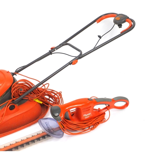 75 - Flymo electric lawnmower and hedge trimmer