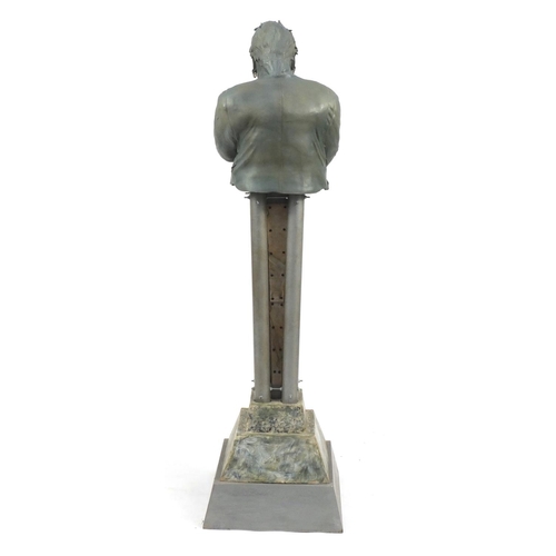 2040 - Jackie Summerfield, floor standing ceramic sculpture, Fingers Mick, 165cm high