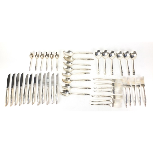 583 - Silver plated cutlery including Community plate and Sheffield