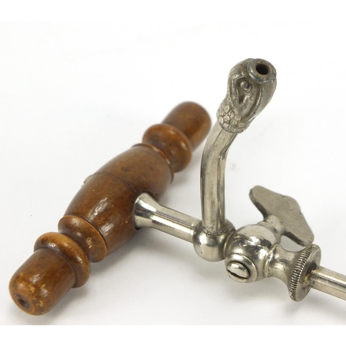 582 - Vintage champagne tap, 35cm in length