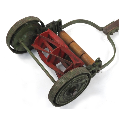 105 - Vintage Ransomes push along grass cutter