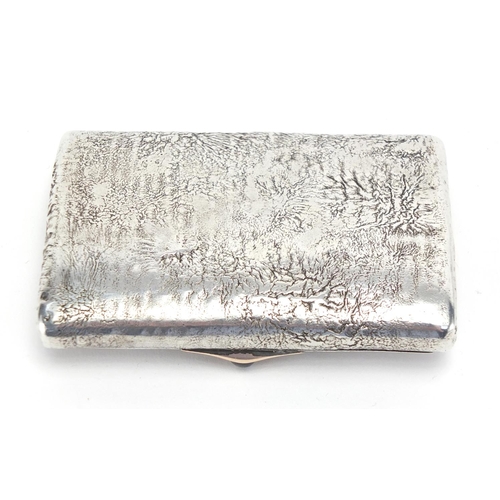 3 - Russian silver Samorodok with applied gold lettering, impressed marks 84 AE to the interior, reputed... 