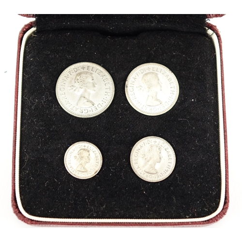 172 - Elizabeth II 1971 Maundy coin set