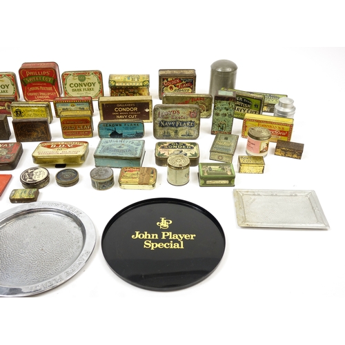 125 - Predominantly vintage advertising tins including Phillips Sweet Cut, Gold Leaf and Convoy Dark Flake