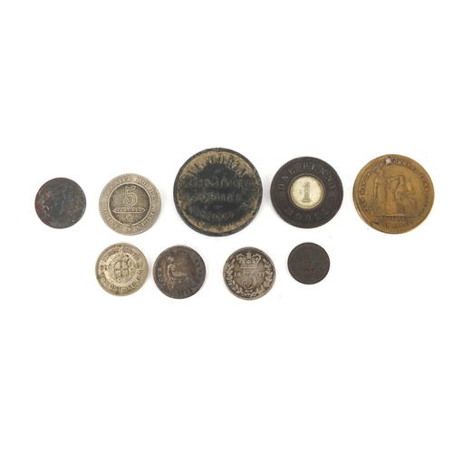 631 - Antique and later coinage including Victorian and silver three penny bits