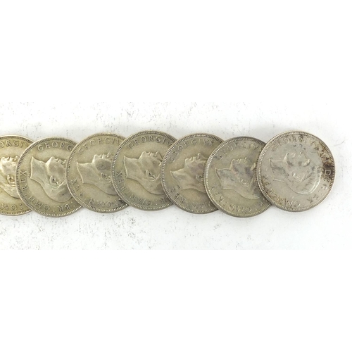 2353 - British pre decimal pre 1947 two shillings, approximate weight 554.0g