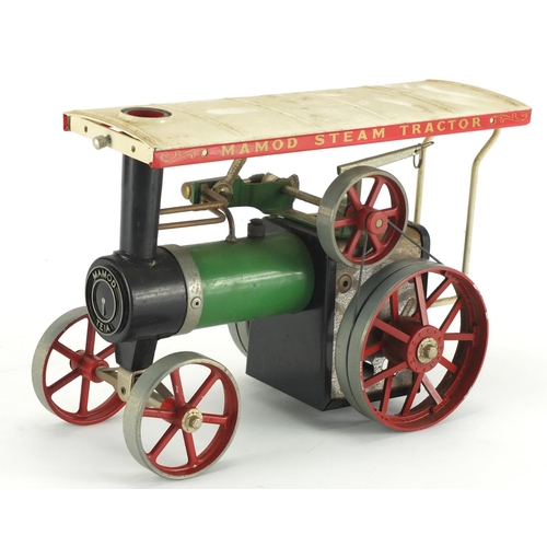 2191 - Mamod steam tractor, 27cm in length