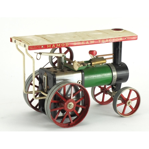 2191 - Mamod steam tractor, 27cm in length