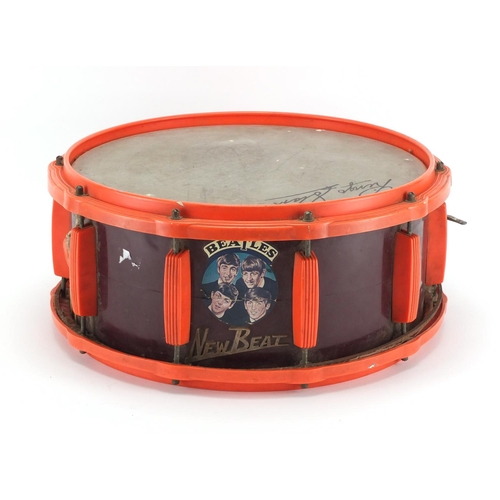 153 - Ringo Starr New Beat Selcol drum, 36cm in diameter