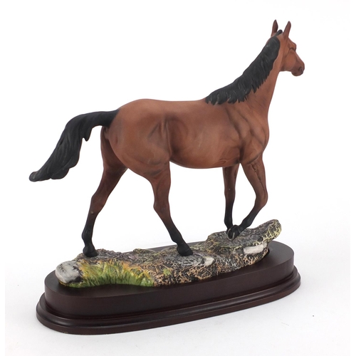 2083 - Royal Doulton Arkle, DA 227 limited edition 85/5000, with certificate and stand, overall 35.5cm high