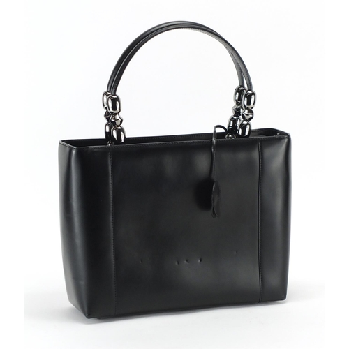 2242 - Christian Dior leather Malice handbag, 33cm wide