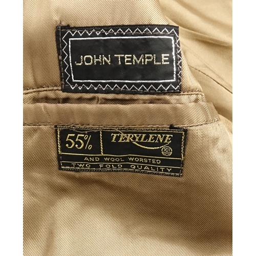 2258 - Vintage John Temple three piece suit and a Hi-Stile jacket