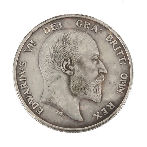 2339 - Edward VII 1905 half crown style coin