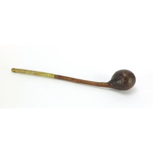 436 - Tribal interest knobkerrie throwing stick, 47.5cm in length