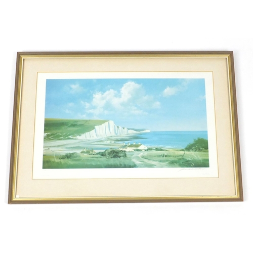 104 - Frank Wootton - Pencil signed and numbered limited edition print, Seven Sisters, numbered 65/500, mo... 