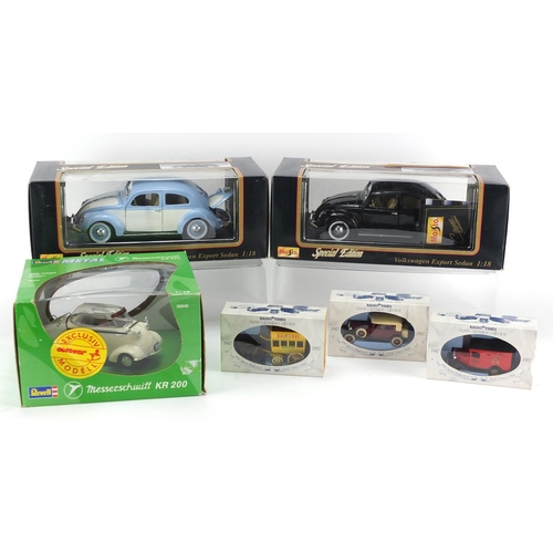 120 - Die cast vehicles including Maisto and Lledo, all boxed