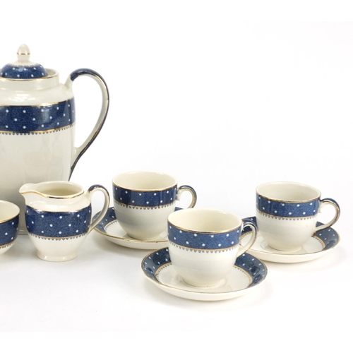 98 - Ridgway Conway pattern coffee service