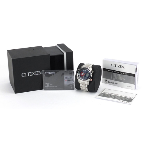 2356 - Gentleman's Citizen Eco-Drive WR100 Pro Master wristwatch, with box and some related paperwork