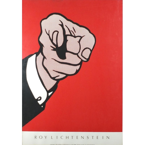 2060 - 1980's Roy Lichtenstein by SIAE print, 99cm x 69cm