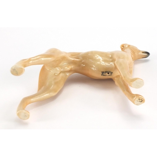 79 - Beswick model of a greyhound, 11cm high