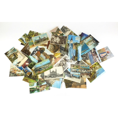 659 - Mostly topographical postcards including Bromley, Oslo, Rome and Eastbourne