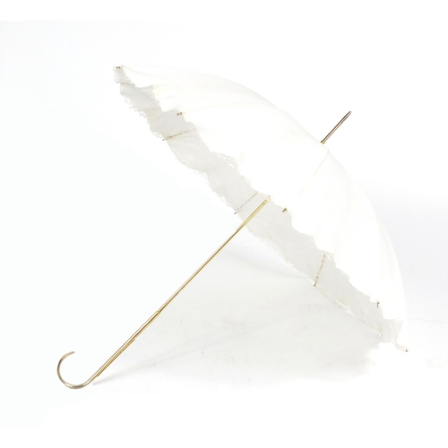 502 - *Description amended 01-03-19* G Gaspar French nylon parasol