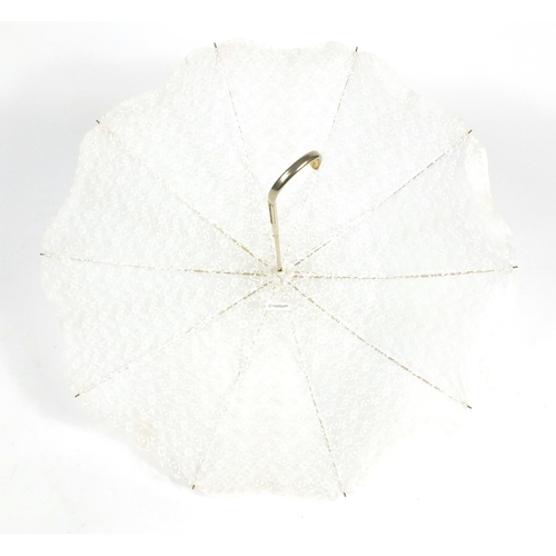 502 - *Description amended 01-03-19* G Gaspar French nylon parasol