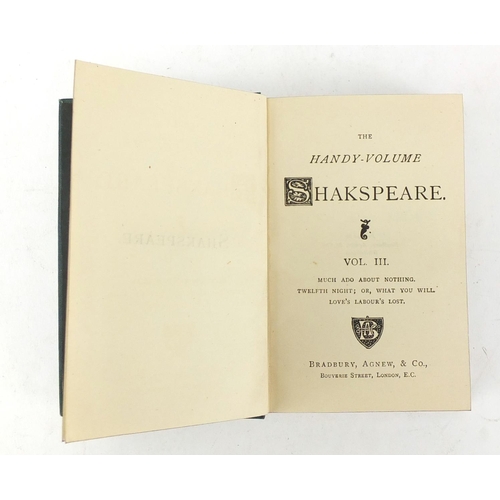 651 - Set of thirteen Shakespeare books, published by Bradbury, Agnew & Co