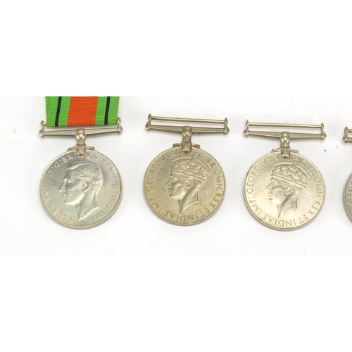 724 - Five British Military World War II medals