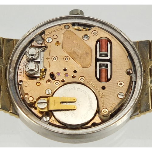 782 - Gentleman's Omega Constellation F300 electronic chronometer wristwatch with date dial, the movement ... 