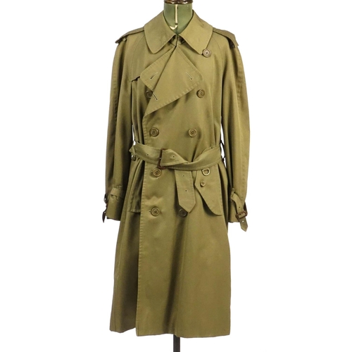 2465 - 1970's gentleman's Burberry's full length coat