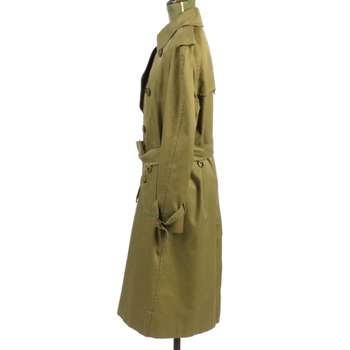 2465 - 1970's gentleman's Burberry's full length coat