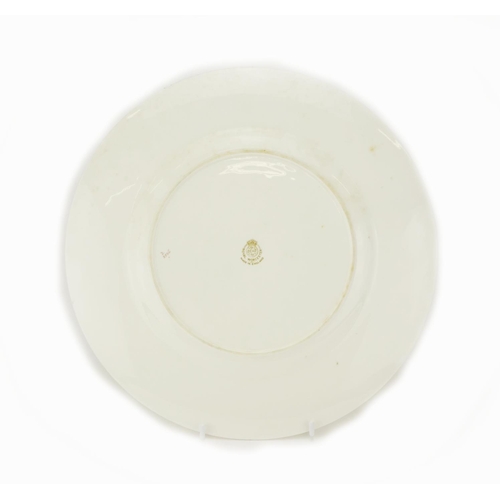 2360 - Royal Worcester plate commemorating the 1953 Ashes, 27cm in diameter