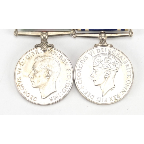 205 - British Military World War II defence medal and Exemplary Police Service medal awarded to CONST.EDWA... 