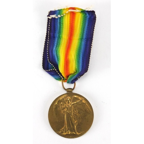 191 - British Military World War I Victory medal awarded to 7487WKR.M.K.NOBES.Q.M.A.A.C.
