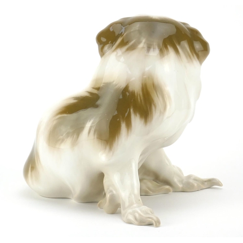 2227 - Danish model Shih Tzu by Bing & Grøndahl, 17cm high