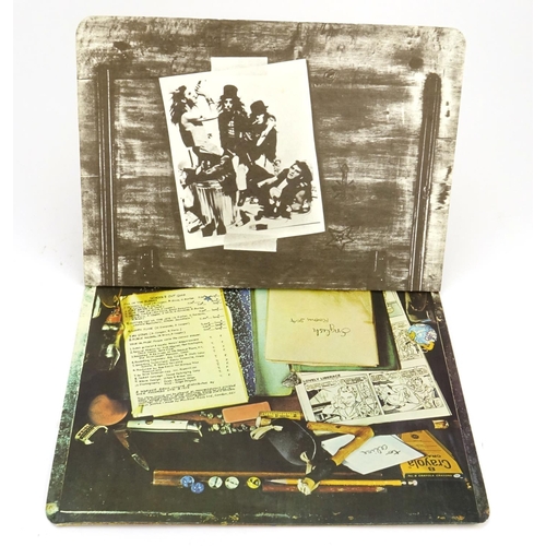 2132 - Alice Cooper School's Out vinyl LP with pants, Warner Bros records K56007