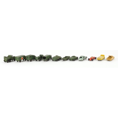 256 - Twelve Matchbox Moko Lesney die cast vehicles with boxes, comprising numbers 50, 51, 52, 53, 54, 55,... 