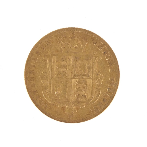 146 - Victoria Young Head 1875 half gold sovereign