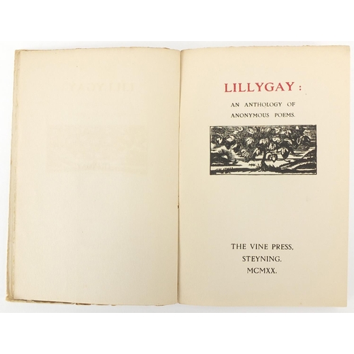 658 - Lilly Gay, published by The Vine Press Steyning 1920