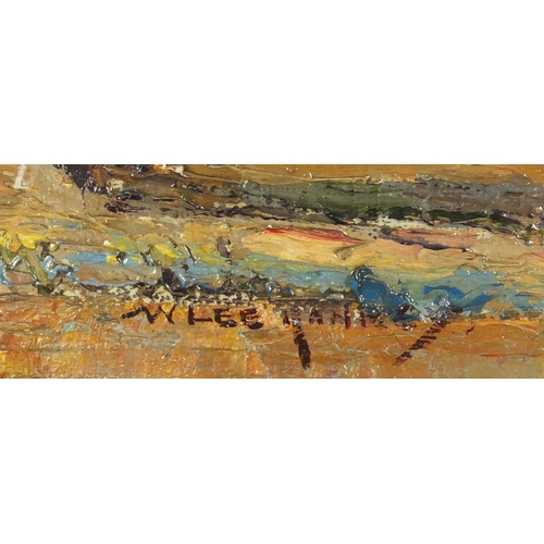 2212 - Manner of W Lee Hankey - Saint-Tropez, oil on board, inscribed verso,  mounted and framed, 37cm x 29... 