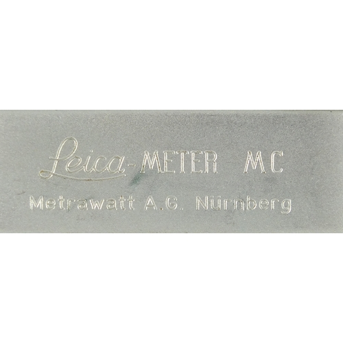 103 - Leica Meter MC light meter, serial number 97797