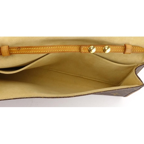 2444 - Louis Vuitton monogram pochette twin GM crossbody bag, with dust bag, 24.5cm wide